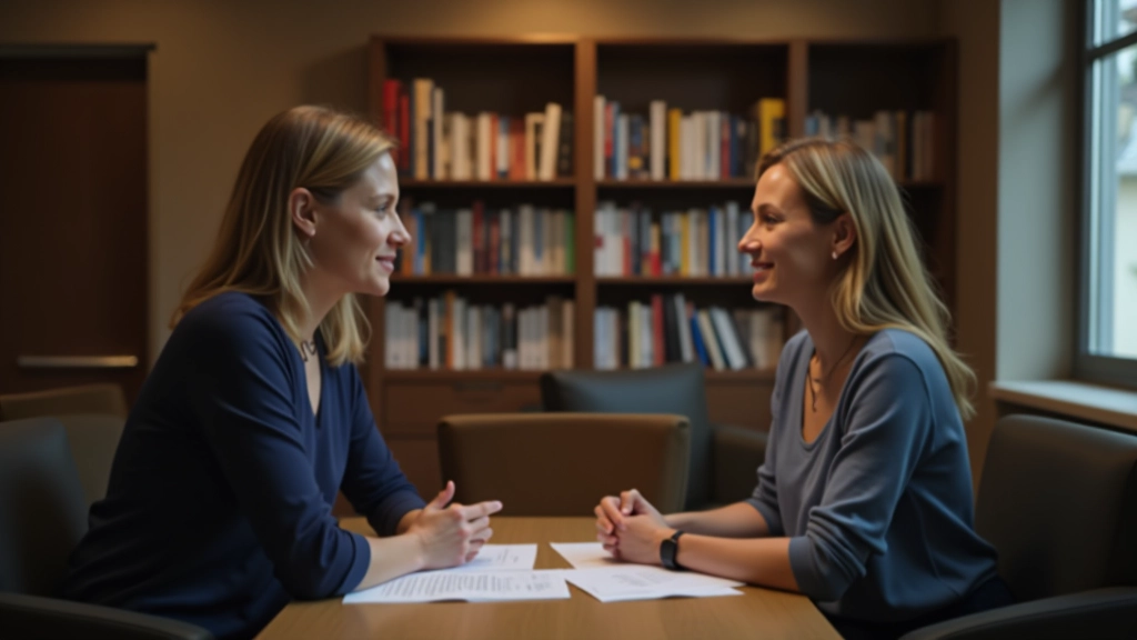 One-to-one narrative coaching session